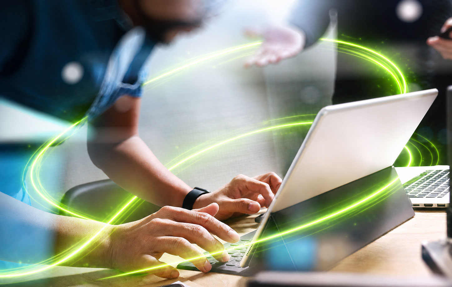 ALLO Business IT support helping a local business