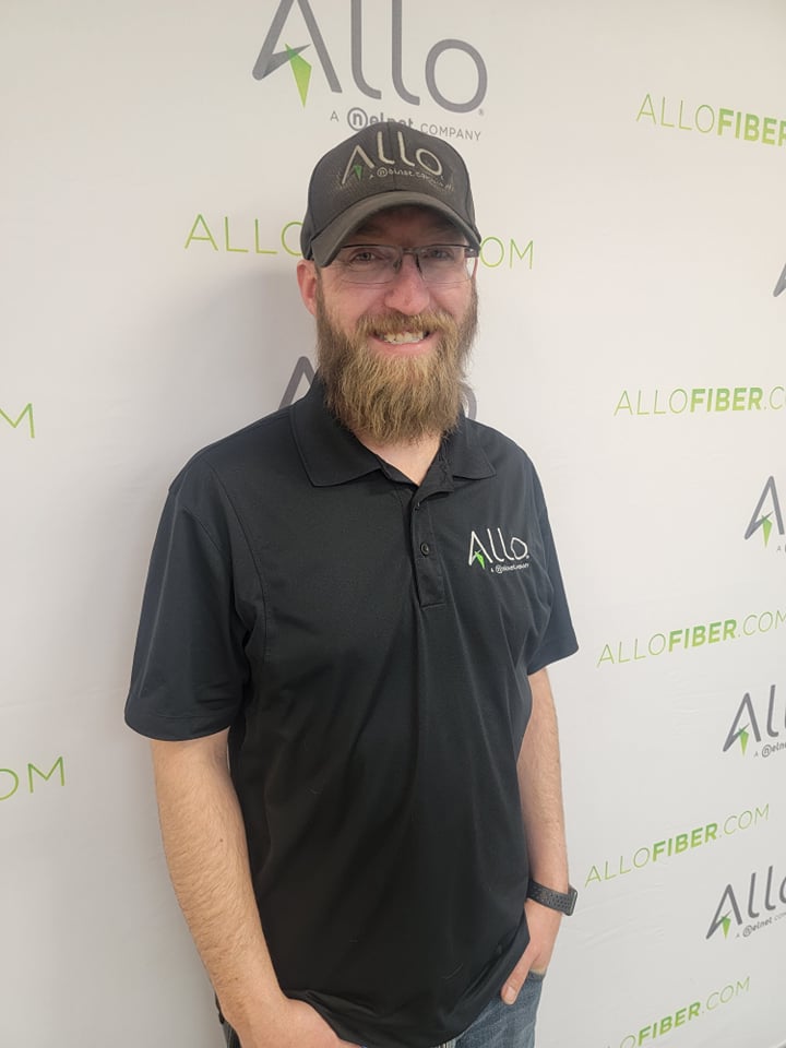 ALLO Fiber teammate Thomas