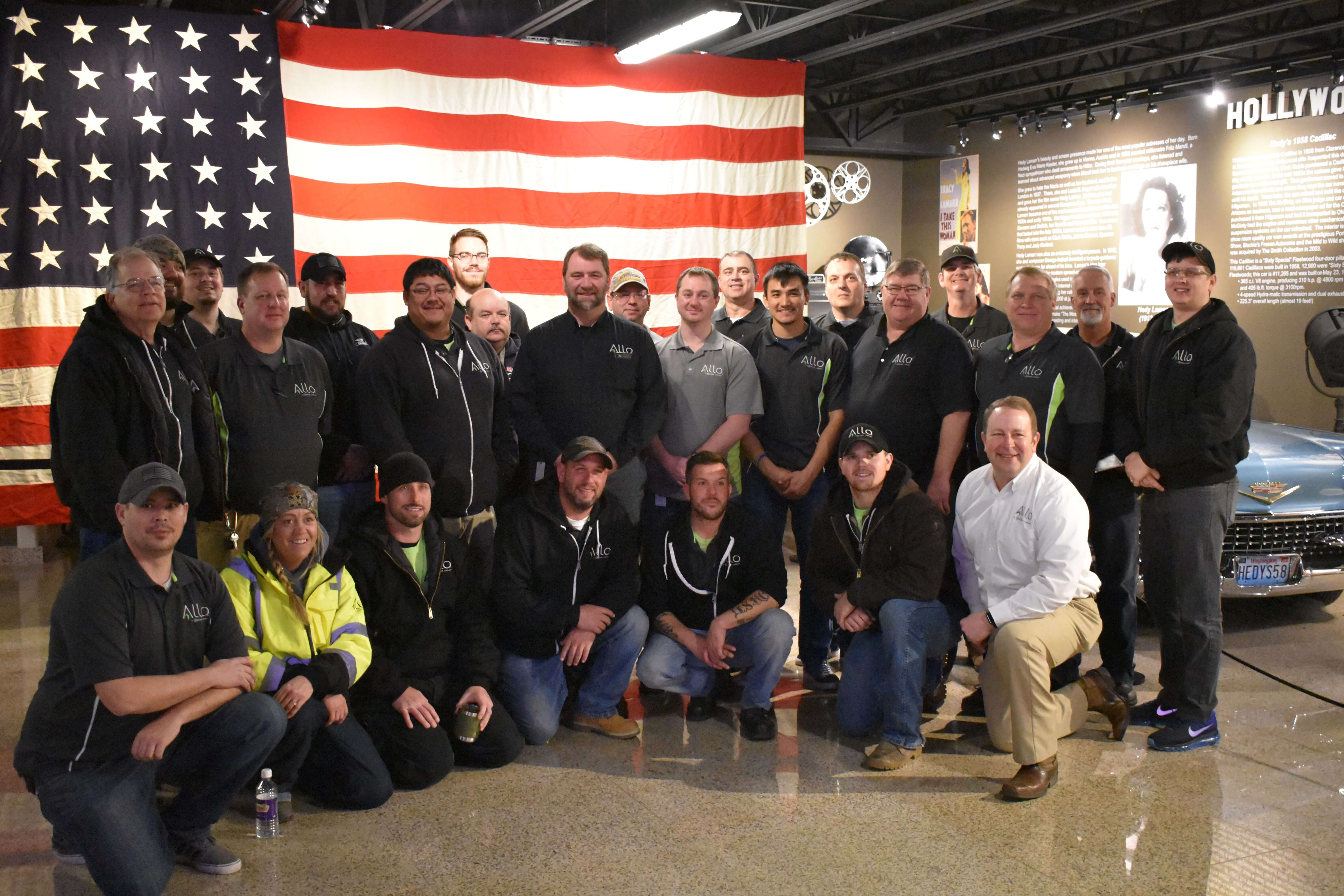 ALLO Fiber group photo of allo veterans