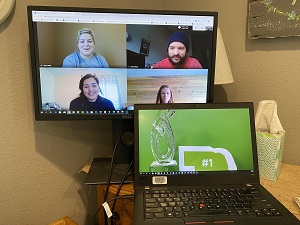 ALLO Fiber team zoom meeting