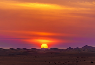 ALLO Fiber Yuma sunset