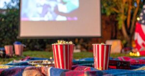 Get cozy to enjoy the show with your outdoor Wi-Fi.