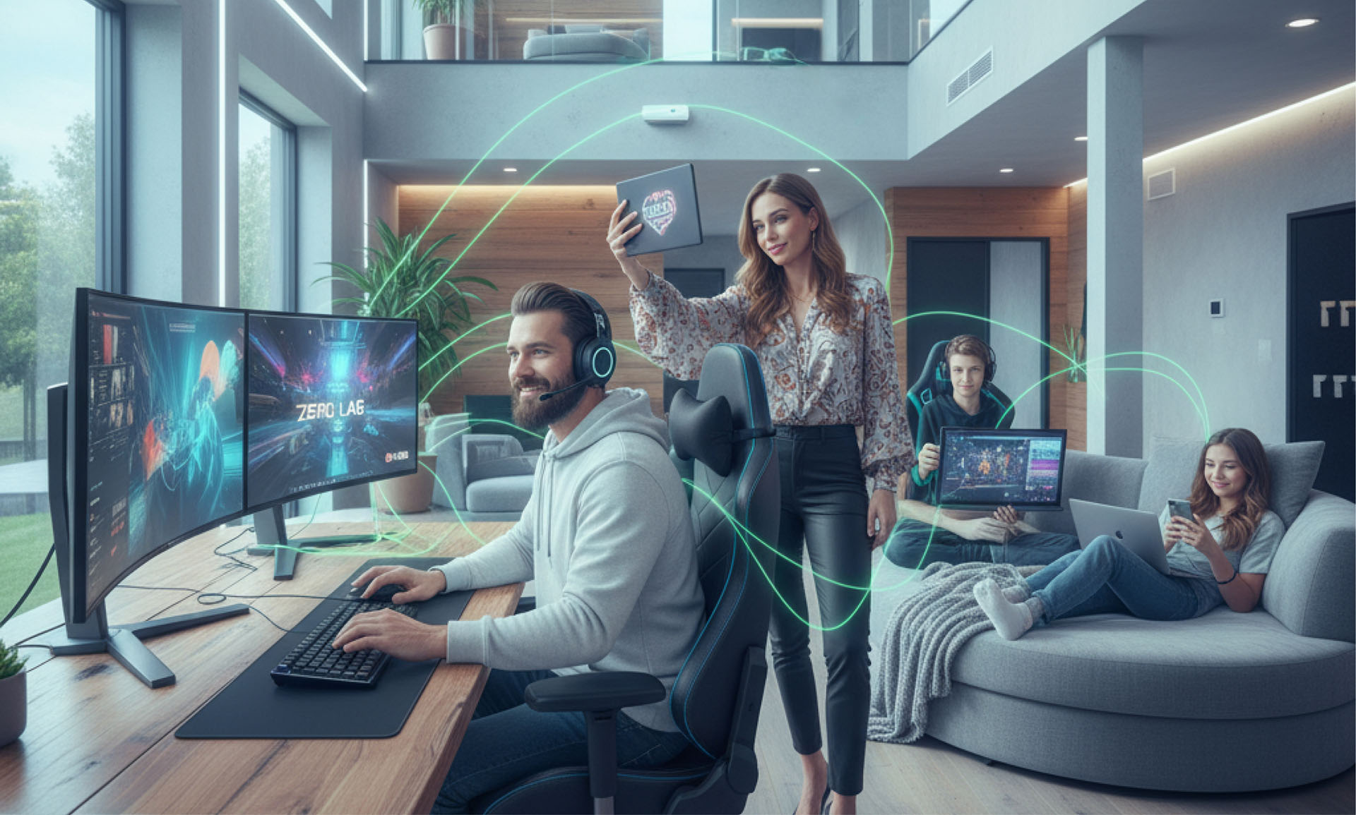 Wi-Fi en todo el hogar