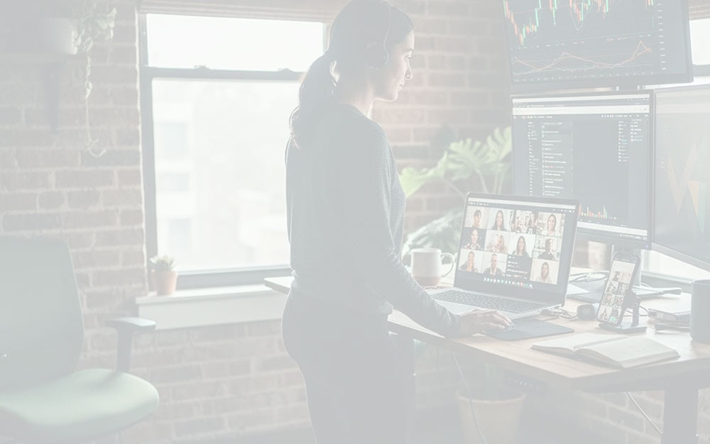 Family enjoying fast internet