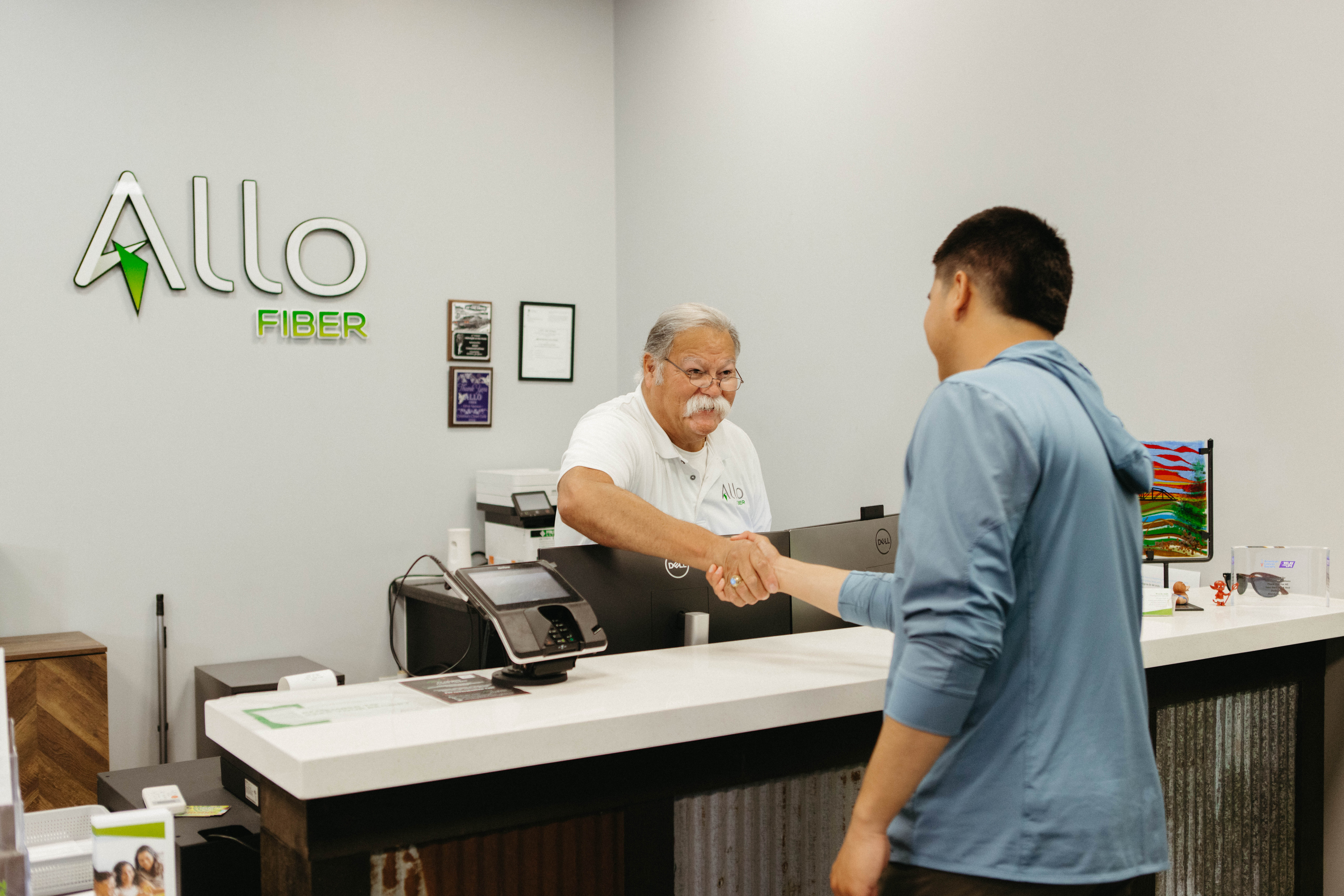 ALLO storefront and service location