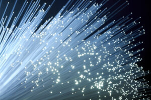Fiber strands made of glass/silica